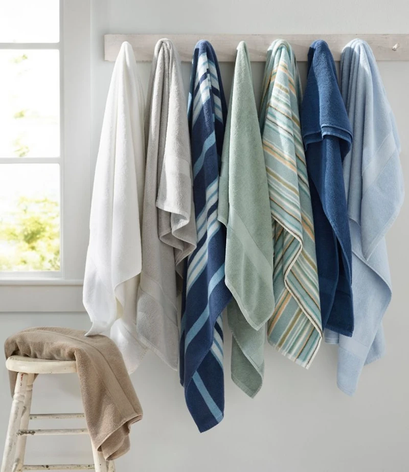 Premium Cotton Towel Set, Stripe