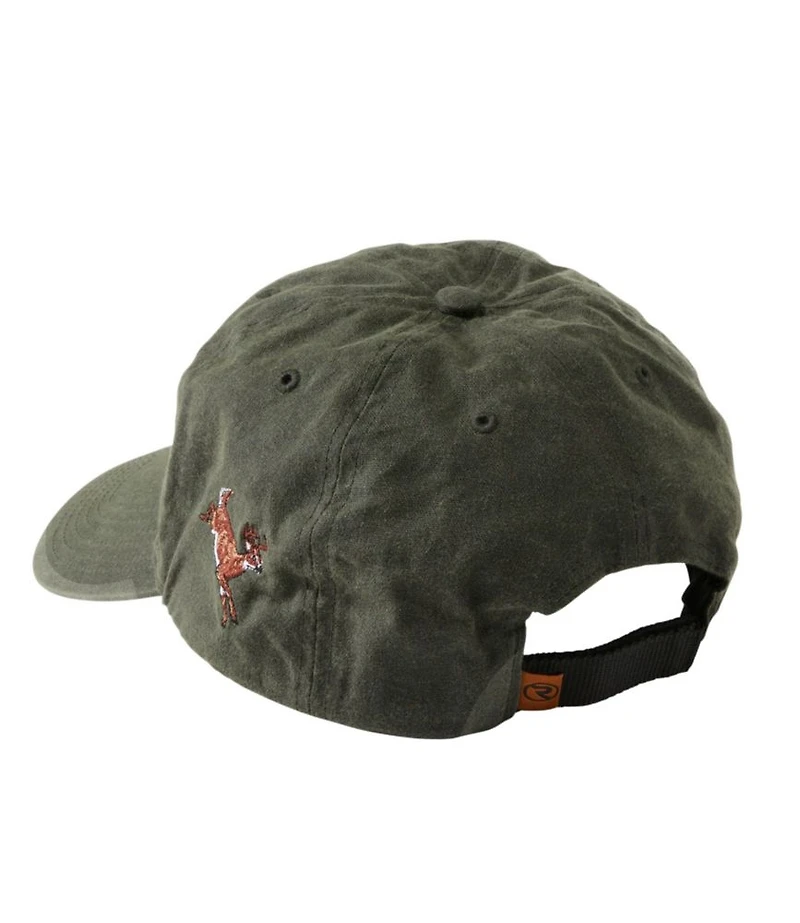 Adults' MIF&W Waxcloth Hat, White-Tailed Deer