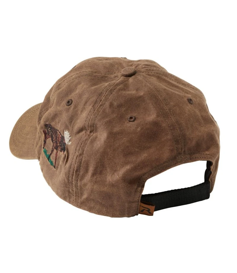 Adults' MIF&W Waxcloth Hat, Moose