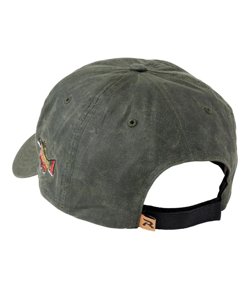 Adults' MIF&W Waxcloth Hat, Brook Trout