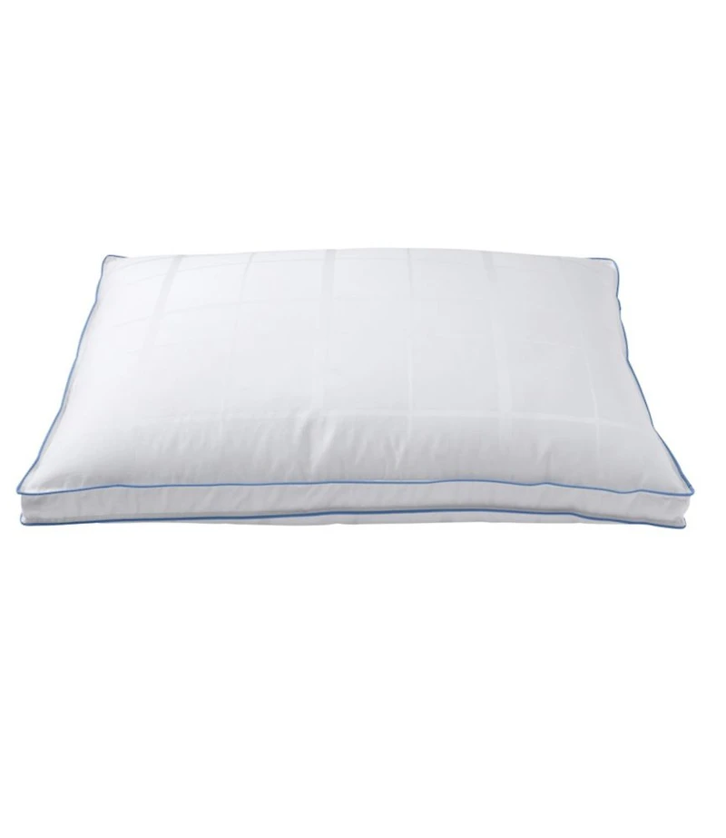 700-Fill-Power Sateen White Goose Down Pillow