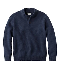 Men's L.L.Bean Classic Ragg Wool Sweater, Henley