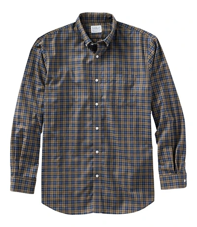 Men's Wrinkle-Free Kennebunk Sport Shirt, Traditional Fit Check