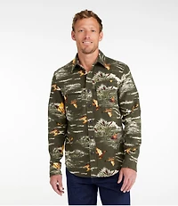 Men's Signature 1933 Chamois Cloth Shirt, Slim Fit, Pattern
