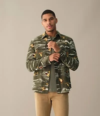 Men's Signature 1933 Chamois Cloth Shirt, Slim Fit, Pattern
