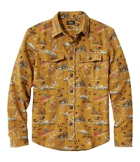 Men's Signature 1933 Chamois Cloth Shirt, Slim Fit, Pattern