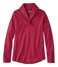Women's L.L.Bean Pullover, Long-Sleeve Shawl Collar