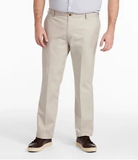 Men's Wrinkle-Free Double L® Chinos, Standard Fit, Plain Front