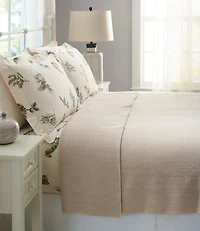 Washable Wool Blanket, Herringbone