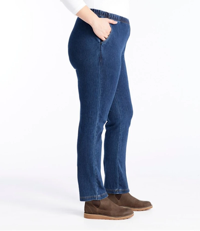 Women's Perfect Fit Pants, Denim Original Tapered Leg