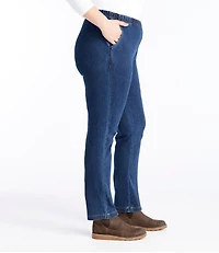 Women's Perfect Fit Pants, Denim Original Tapered Leg