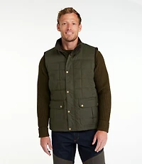 Men's L.L.Bean Upcountry Waxed Cotton Down Vest
