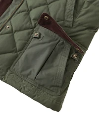 Women's L.L.Bean Upcountry Waxed Cotton Down Vest