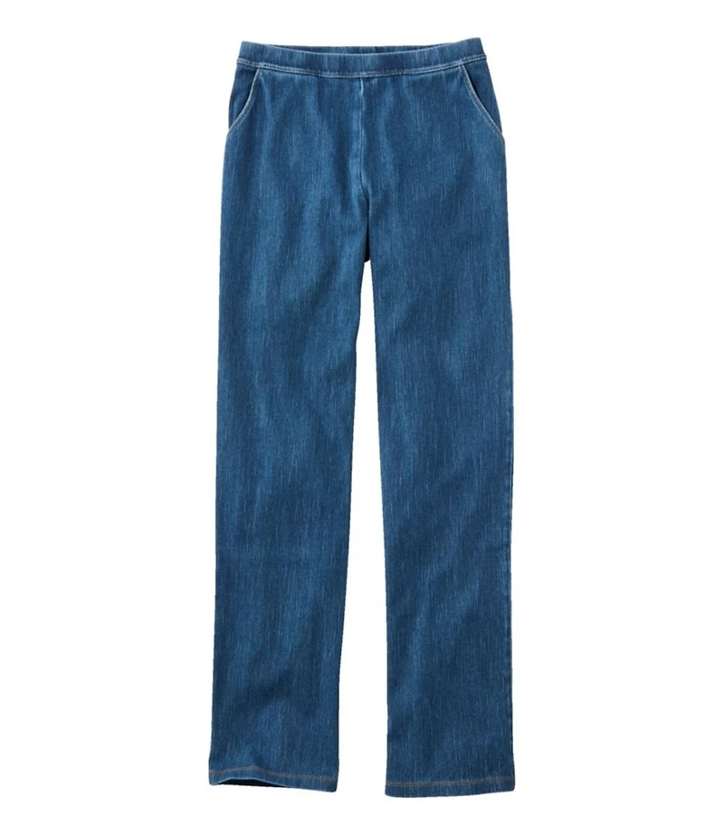 Women's Perfect Fit Pants, Denim Straight-Leg