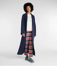 Women's Winter Fleece Robe, Wrap-Front