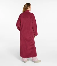 Women's Winter Fleece Robe, Zip-Front