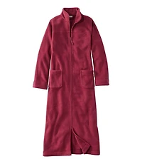 Women's Winter Fleece Robe, Zip-Front