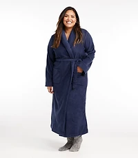Women's Winter Fleece Robe, Wrap-Front