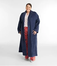 Women's Winter Fleece Robe, Wrap-Front