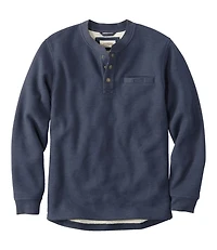 Men's Katahdin Iron Works® Bonded Waffle Fleece Henley
