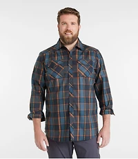 Men's Katahdin Performance Flannel Shirt, Slightly Fitted
