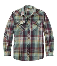 Men's Katahdin Performance Flannel Shirt, Slightly Fitted