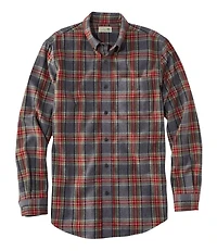 Men's Scotch Plaid Flannel Shirt, Slightly Fitted