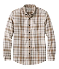 Men's Scotch Plaid Flannel Shirt, Slightly Fitted