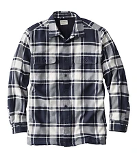 Men's Fleece-Lined Flannel Shirt, Traditional Fit