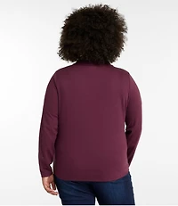 Women's L.L.Bean Pullover, Long-Sleeve Shawl Collar