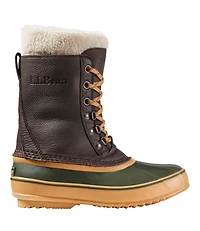 Men's L.L.Bean Snow Boots with Tumbled Leather