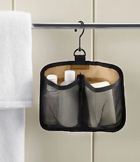 Waxed-Canvas Personal Organizer Toiletry Bag, Medium
