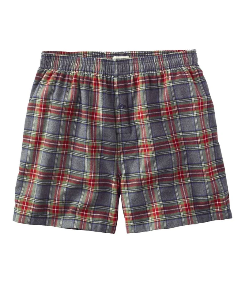 Men's Scotch Plaid Flannel Boxers
