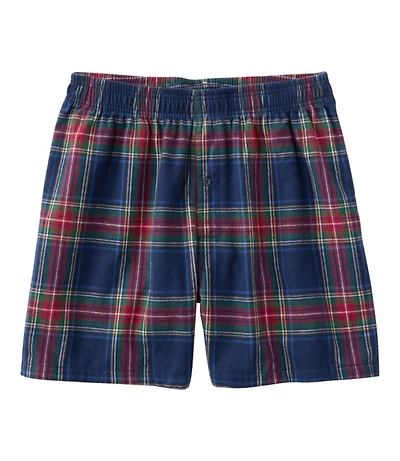 Men's Scotch Plaid Flannel Boxers