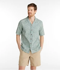 Men's Tropics Shirt, Short-Sleeve Print