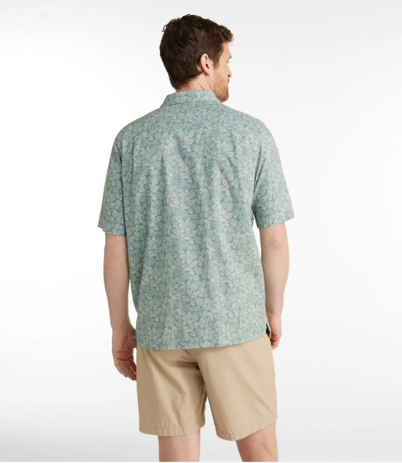 Men's Tropics Shirt, Short-Sleeve Print