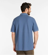 Men's Premium Double L® Polo Banded, Short-Sleeve Without Pocket