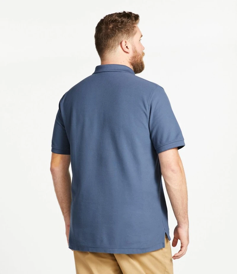 Men's Premium Double L® Polo Banded, Short-Sleeve Without Pocket