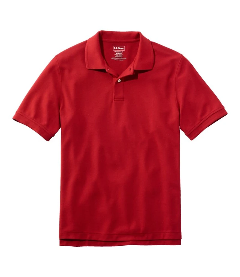 Men's Premium Double L® Polo Banded, Short-Sleeve Without Pocket