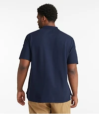 Men's Premium Double L® Polo, Hemmed Short-Sleeve with Pocket