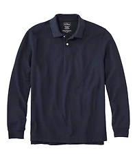 Men's Premium Double L® Polo, Long-Sleeve Without Pocket