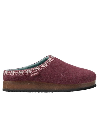 Women's L.L.Bean Wool Slipper Clog