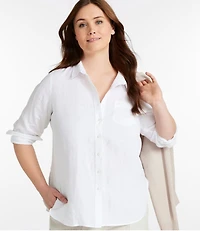 Women's Premium Washable Linen Shirt, Tunic