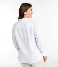 Women's Premium Washable Linen Shirt, Tunic