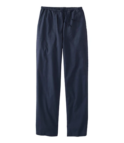 Women's Sunwashed Canvas Pants, High-Rise Straight-Leg
