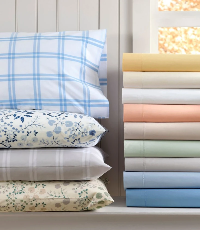 280-Thread-Count Pima Cotton Percale Sheet Set