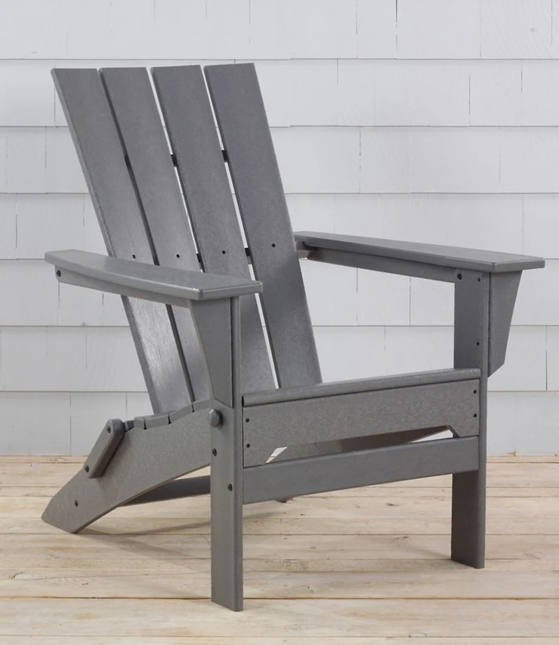 All-Weather Adirondack Chair, Square-Back