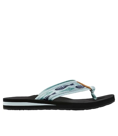 Women's Original Maine Isle Flip-Flops, Motif