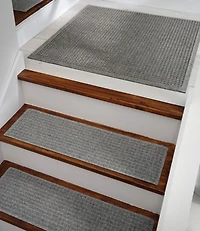 Everyspace Recycled Waterhog Mat, Stair Treads, Set of Four