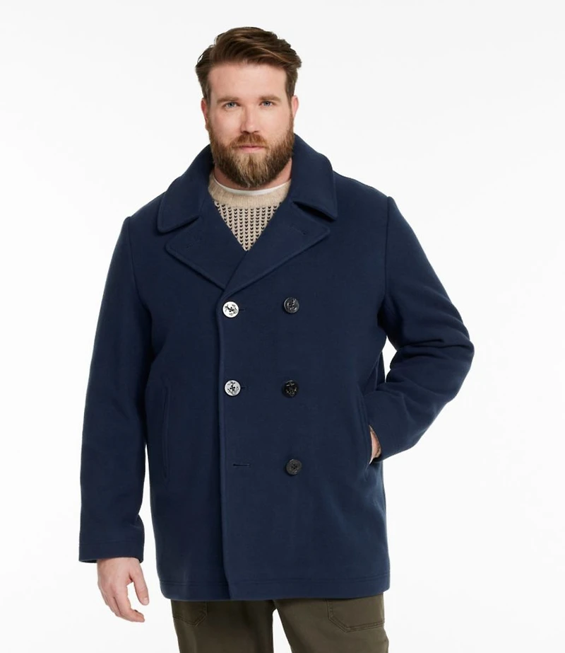 Men's L.L.Bean Wool Peacoat